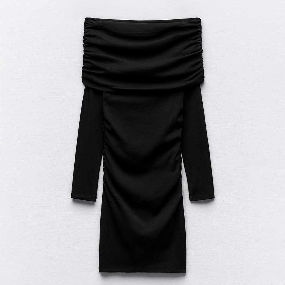 BRAND NEW Ruched Off The Shoulder Dress